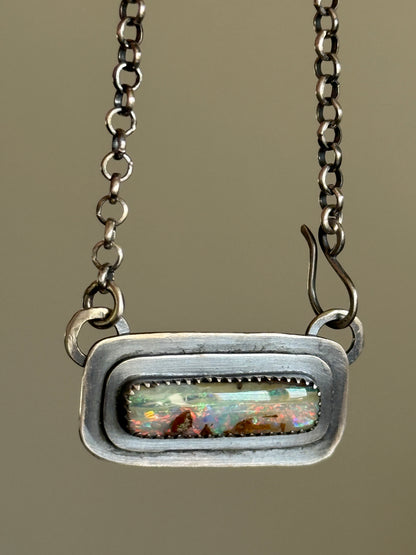 Boulder Opal Layered Necklace