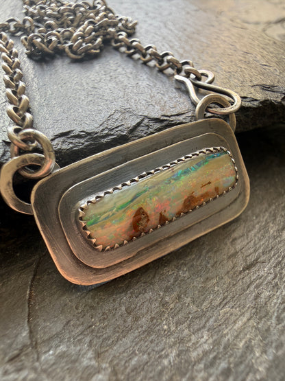 Boulder Opal Layered Necklace