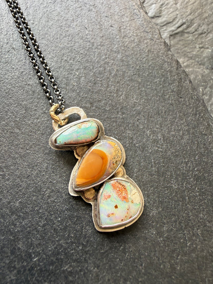 Multi Opal Pendant