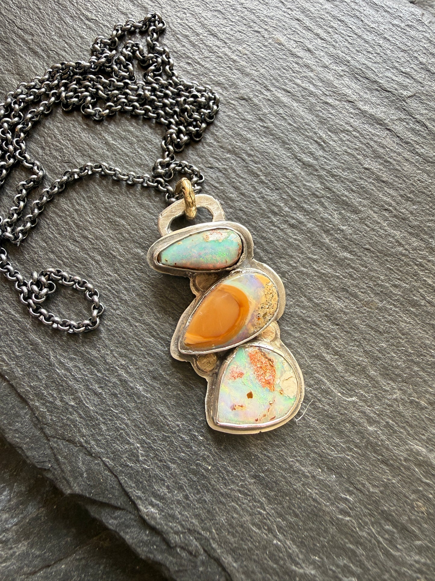 Multi Opal Pendant