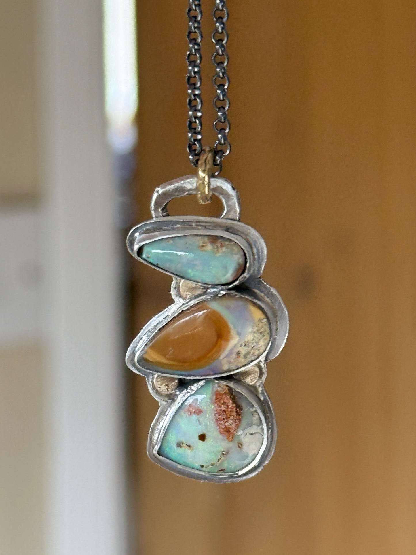 Multi Opal Pendant
