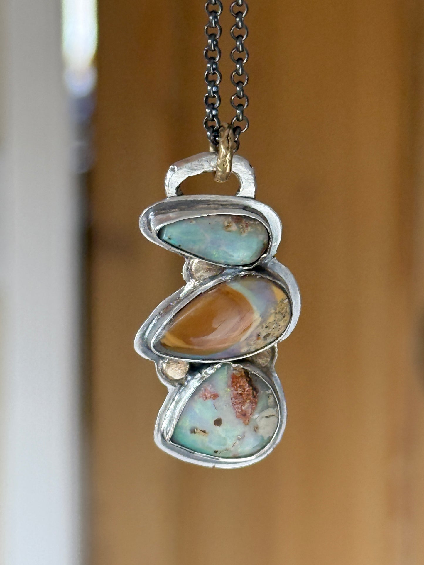 Multi Opal Pendant