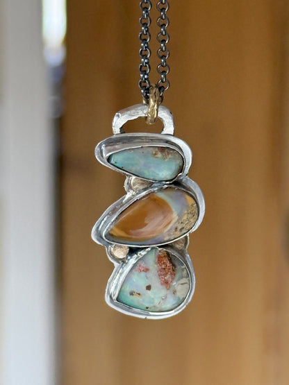 Multi Opal Pendant