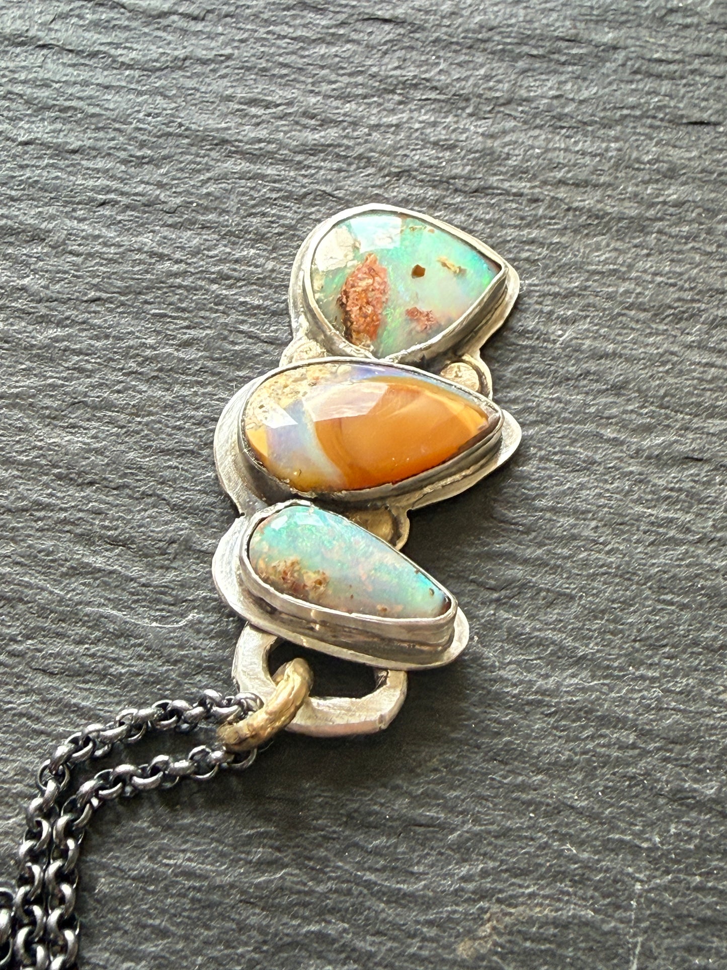 Multi Opal Pendant
