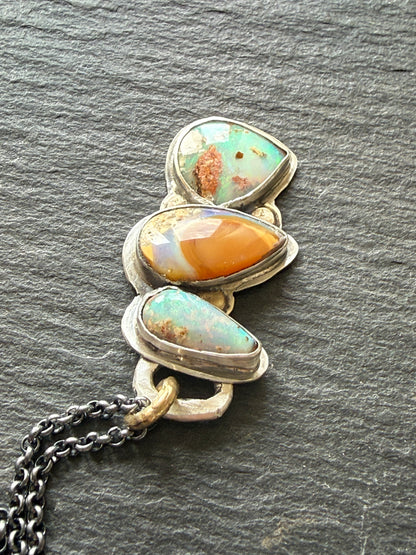 Multi Opal Pendant