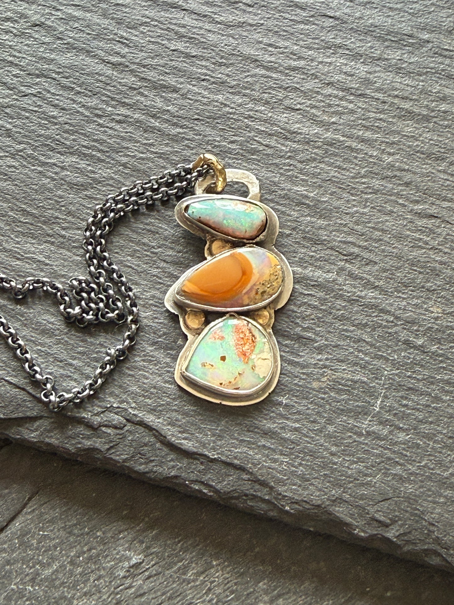 Multi Opal Pendant
