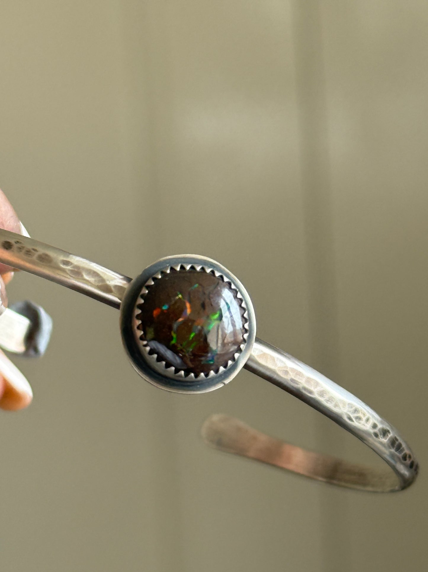 Boulder Opal Cuff Bracelet