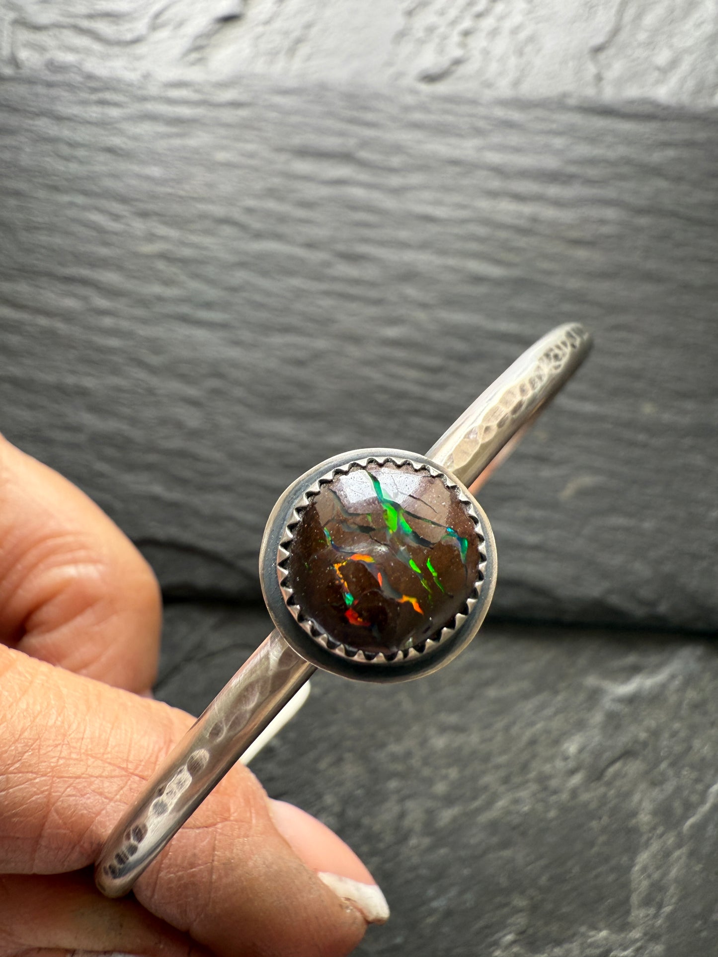 Boulder Opal Cuff Bracelet