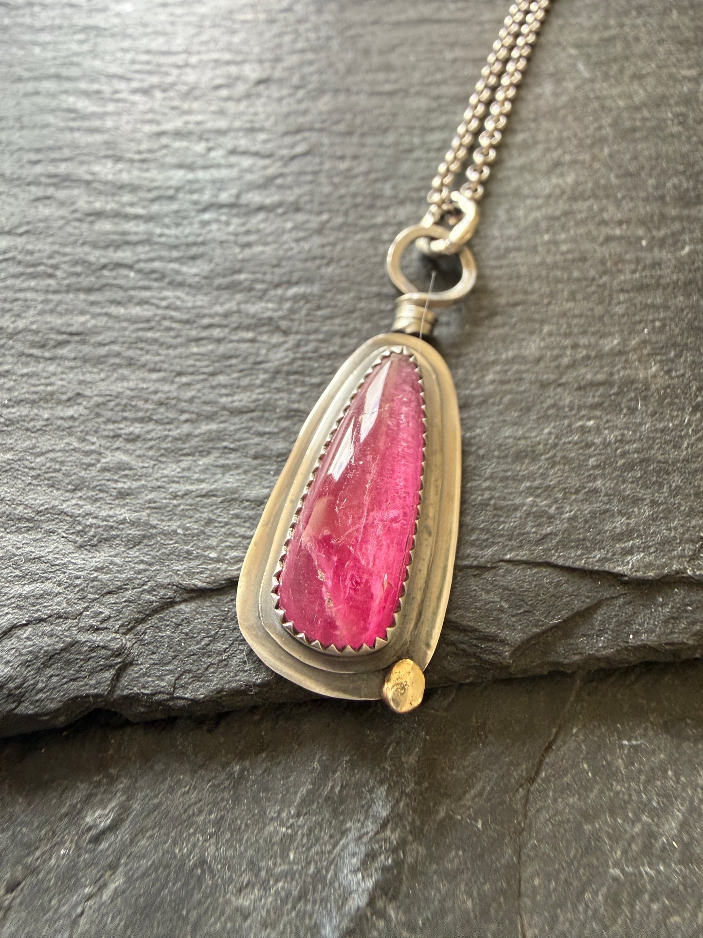 Pear Tourmaline Pendant