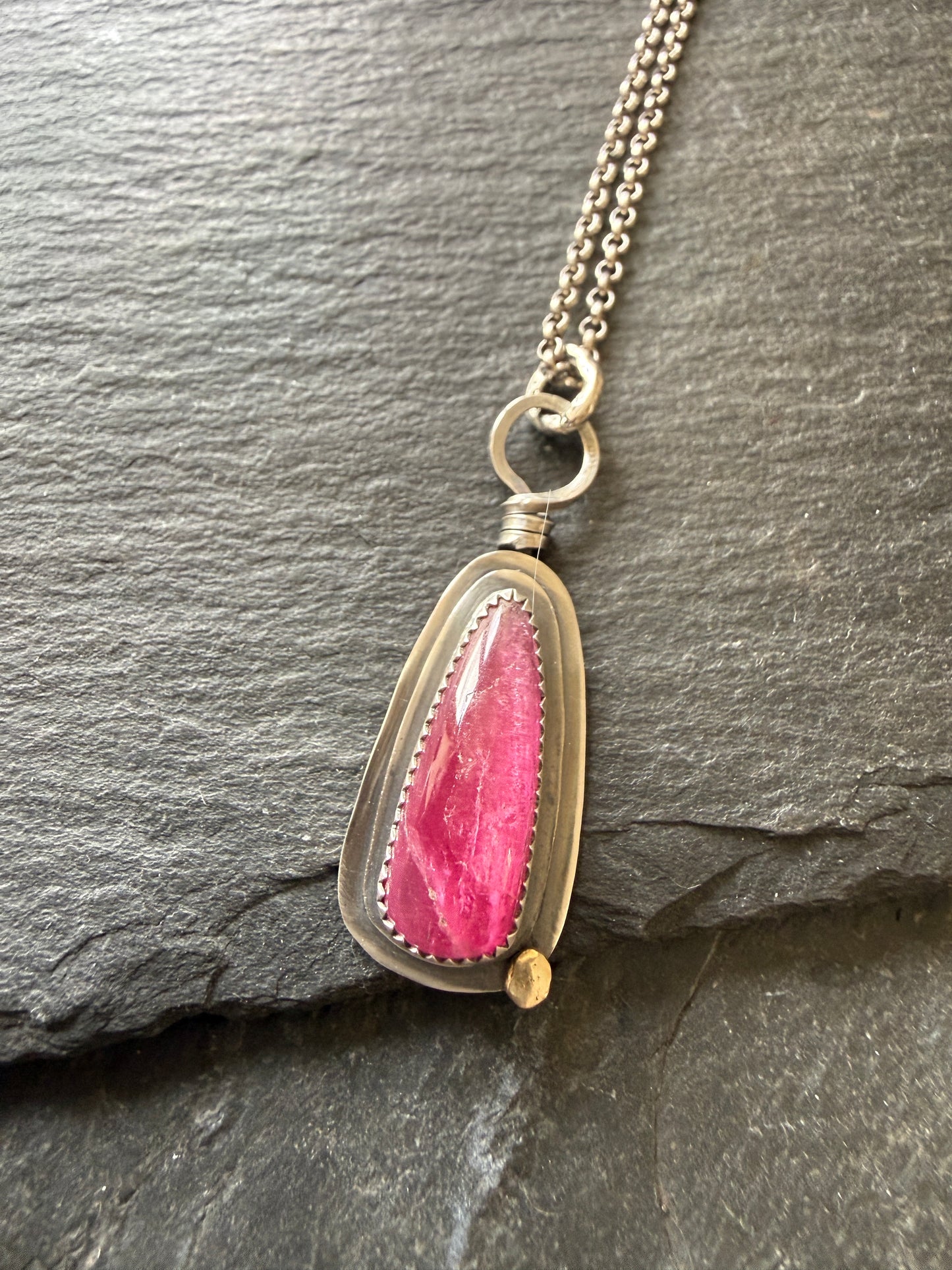 Pear Tourmaline Pendant