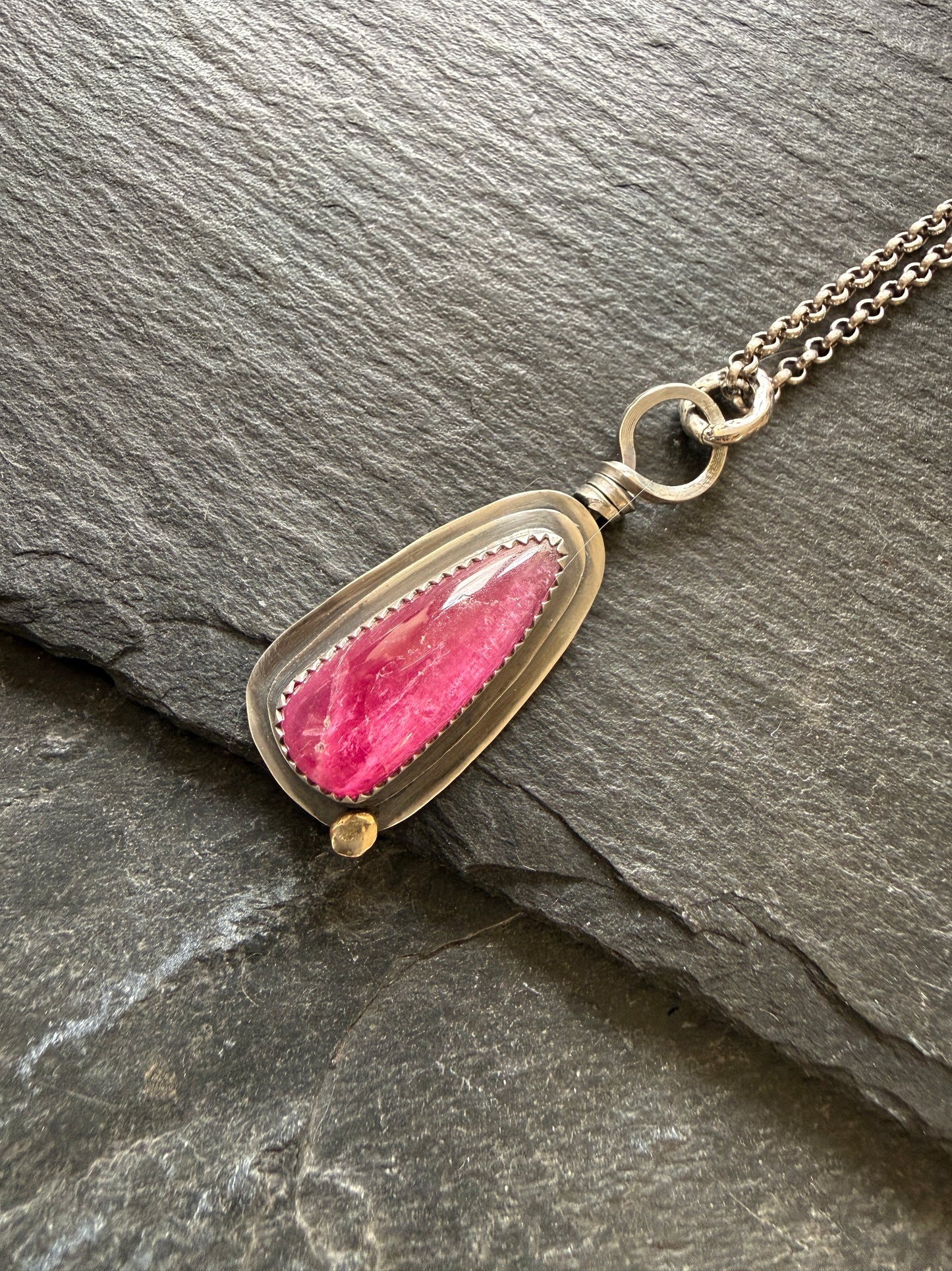 Pear Tourmaline Pendant