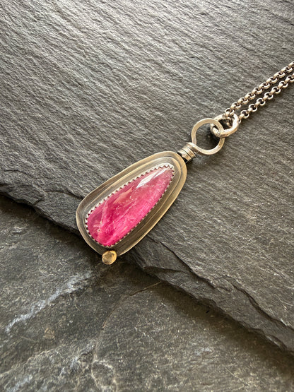 Pear Tourmaline Pendant