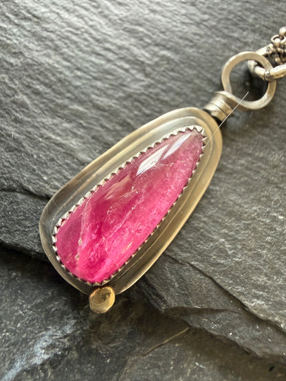 Pear Tourmaline Pendant
