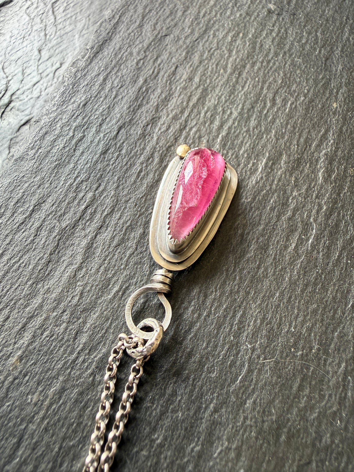 Pear Tourmaline Pendant