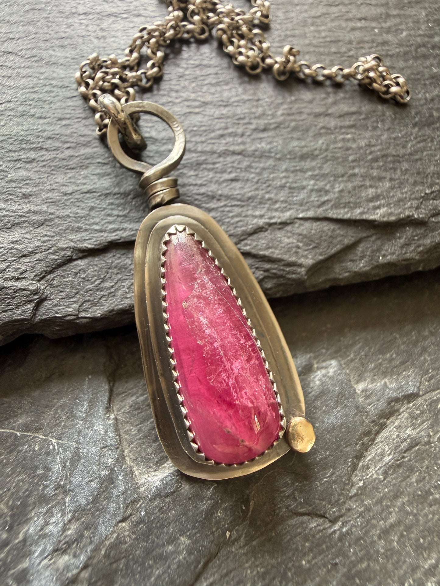 Pear Tourmaline Pendant