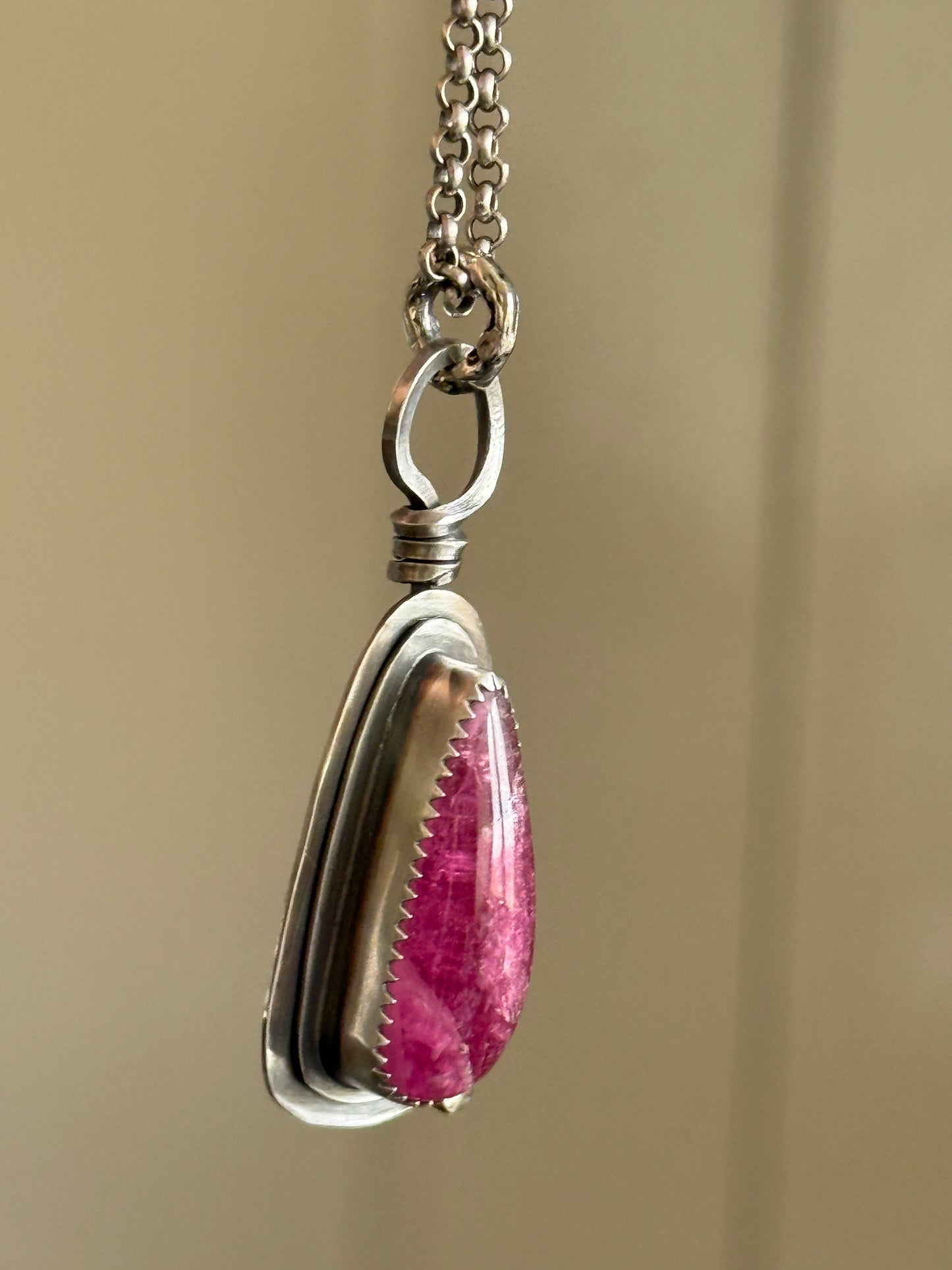 Pear Tourmaline Pendant