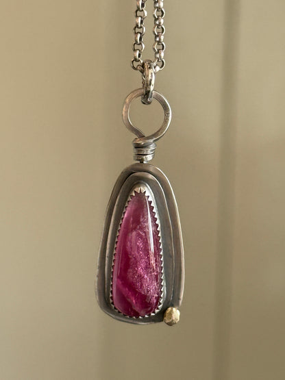 Pear Tourmaline Pendant