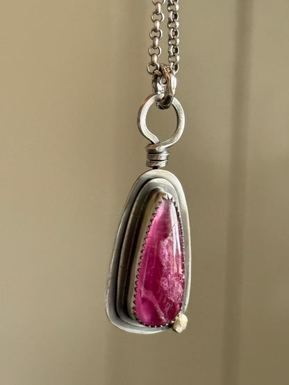 Pear Tourmaline Pendant