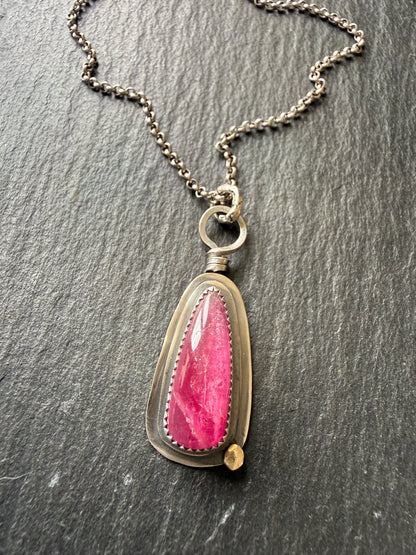 Pear Tourmaline Pendant