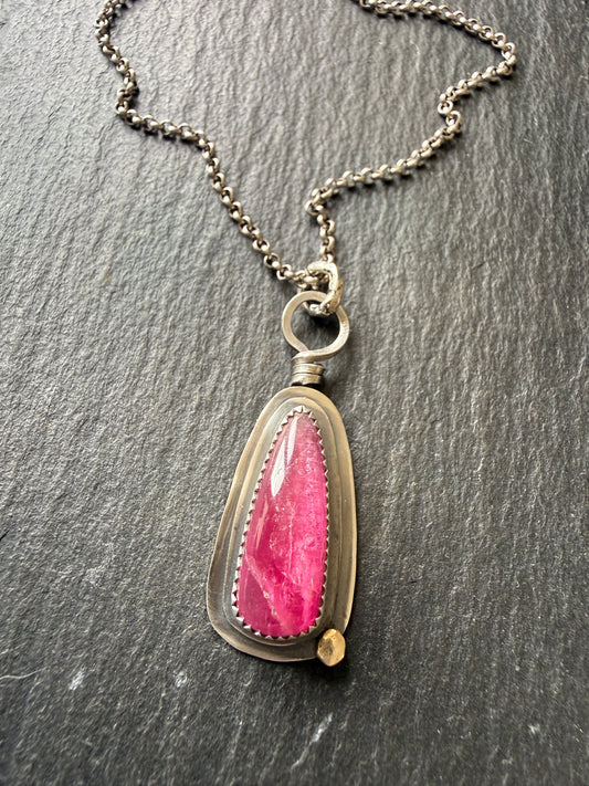 Pear Tourmaline Pendant