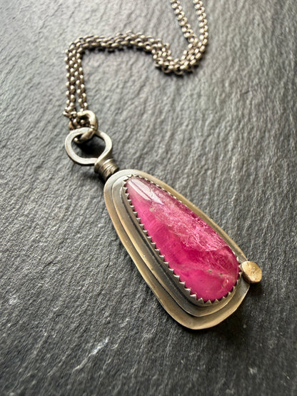 Pear Tourmaline Pendant