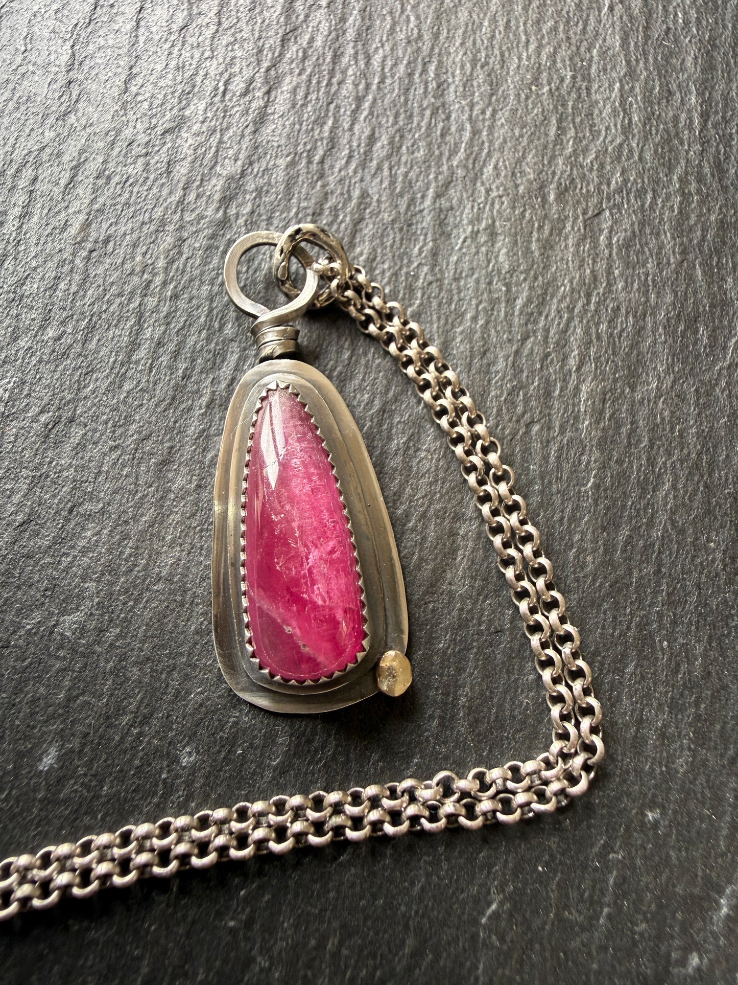 Pear Tourmaline Pendant