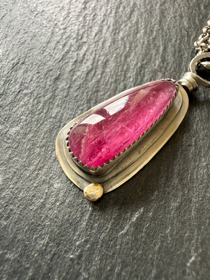 Pear Tourmaline Pendant