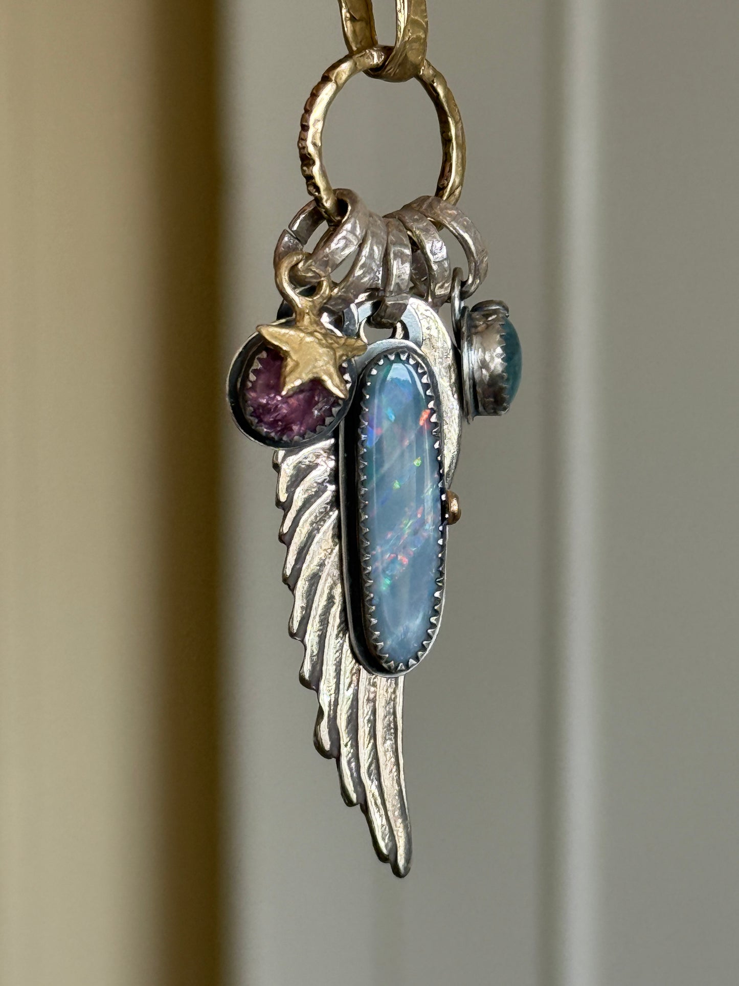 Anne Choi Skull Charm Necklace