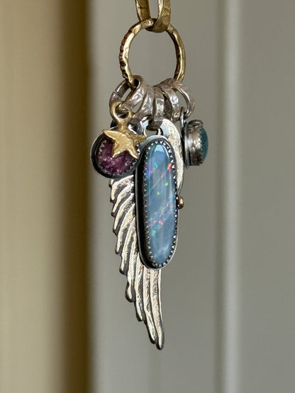 Anne Choi Skull Charm Necklace