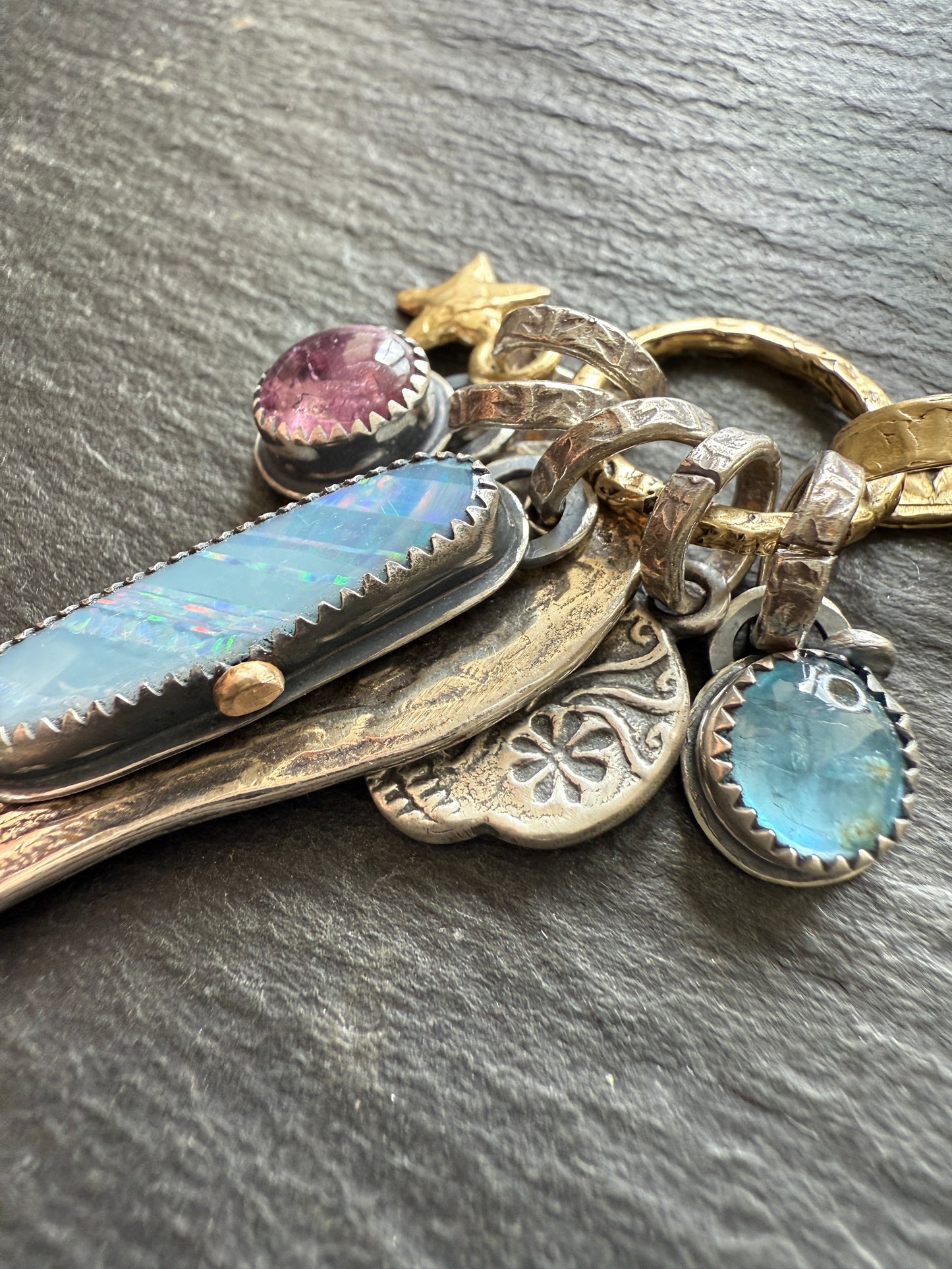 Anne Choi Skull Charm Necklace