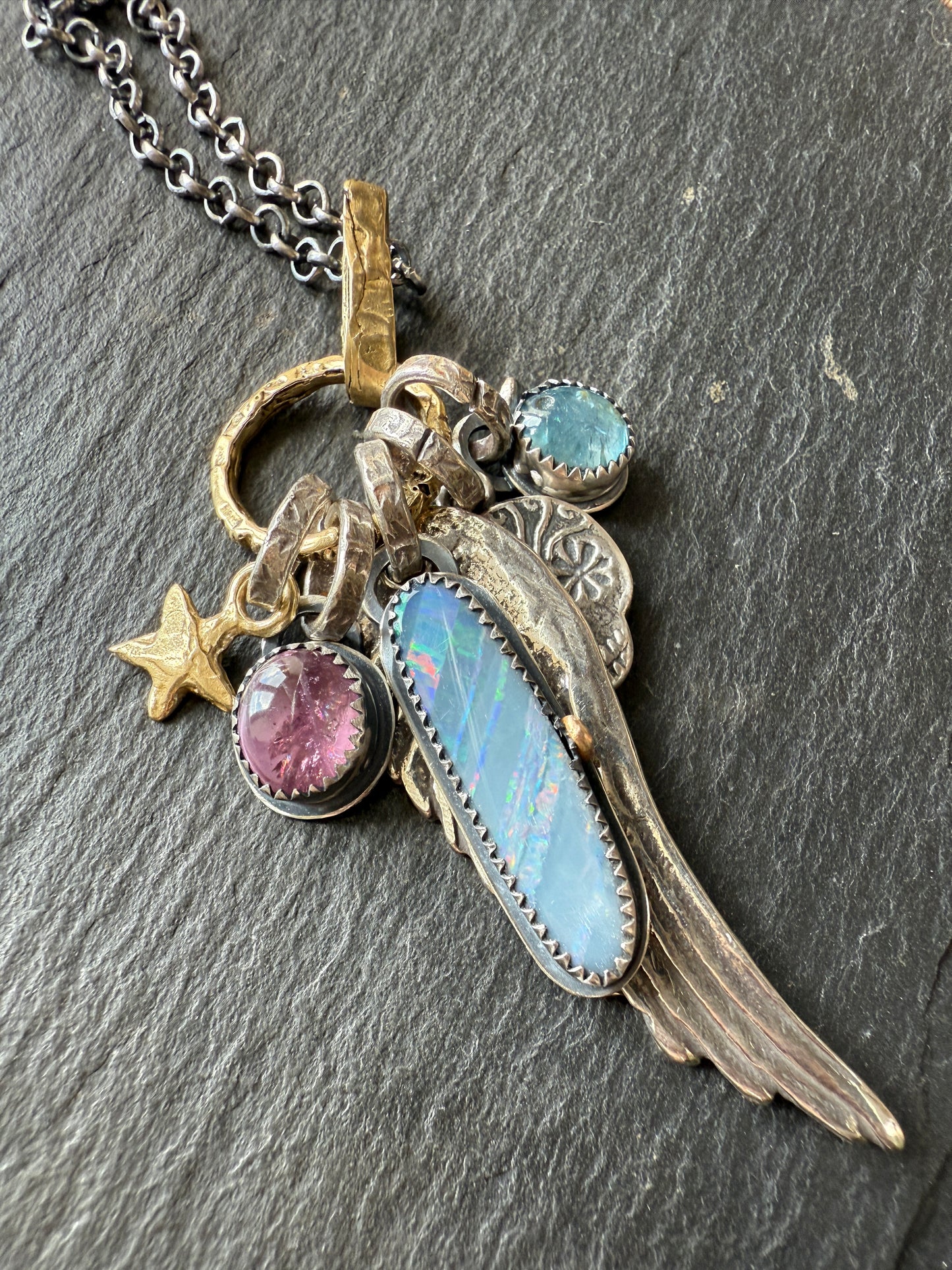 Anne Choi Skull Charm Necklace