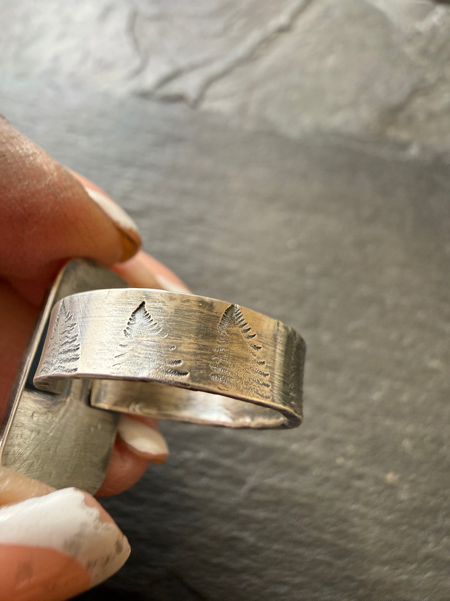 Fossilised Coral Ring (choose)