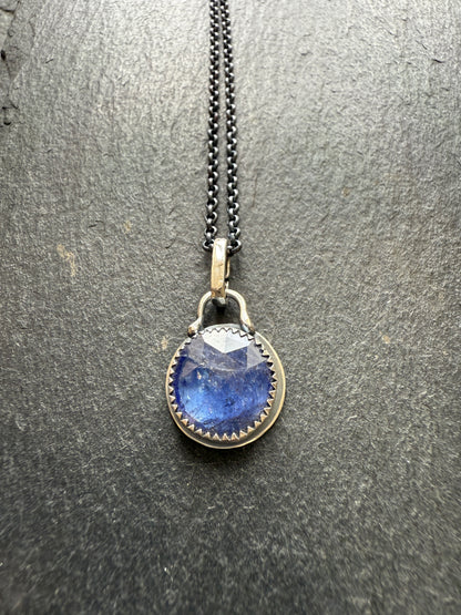 Petite Iolite Charm Necklace