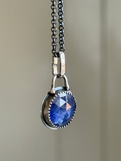 Petite Iolite Charm Necklace