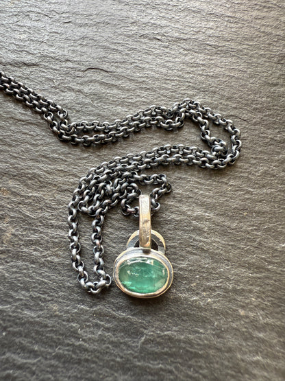 Ultra Dainty Kyanite Necklace