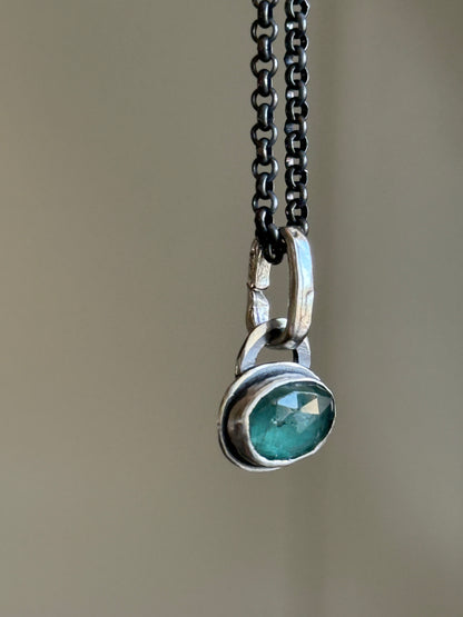 Ultra Dainty Kyanite Necklace