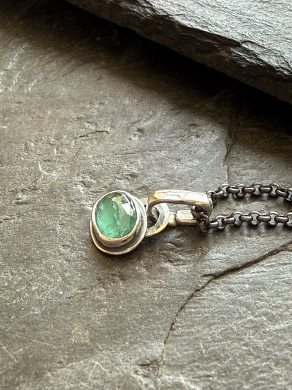 Ultra Dainty Kyanite Necklace