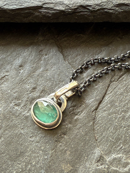 Ultra Dainty Kyanite Necklace