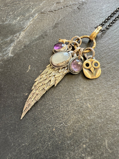 Wing Charm Necklace