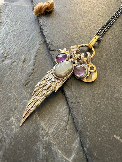 Wing Charm Necklace