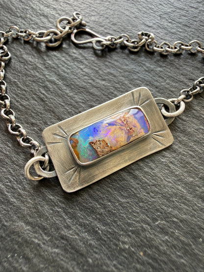 Opal Chain Bracelet