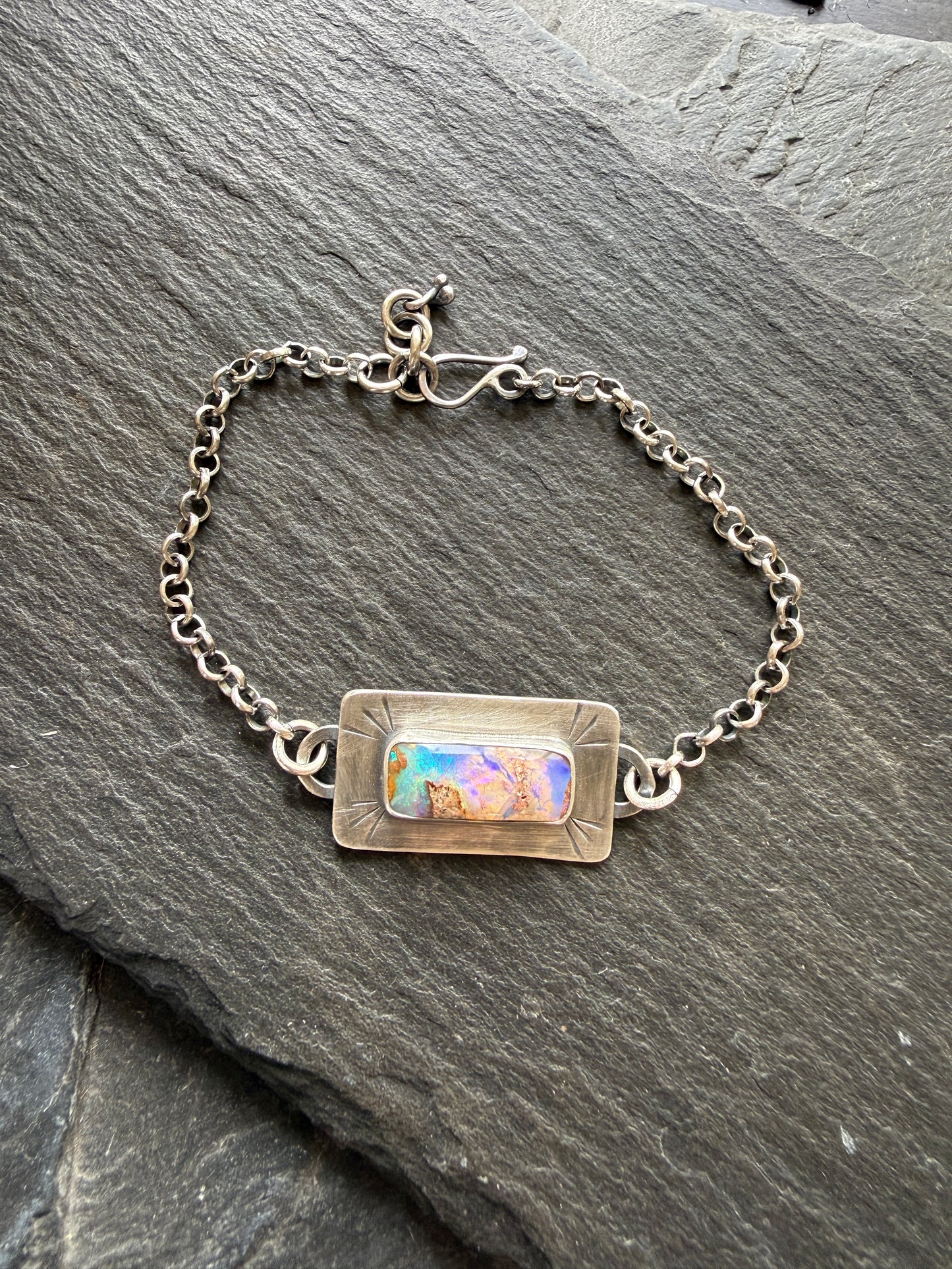 Opal Chain Bracelet