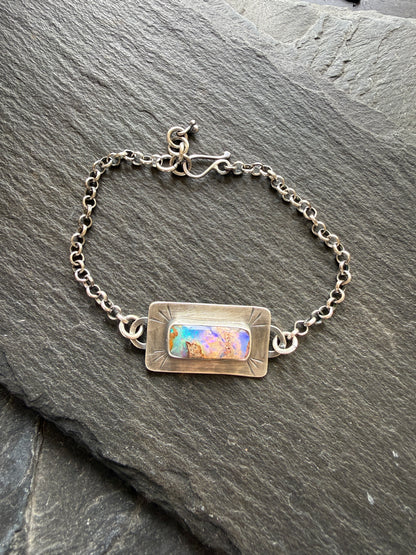 Opal Chain Bracelet