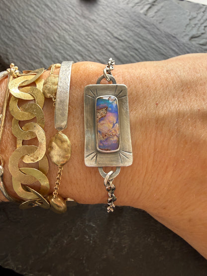 Opal Chain Bracelet