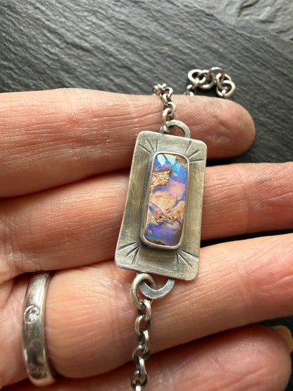 Opal Chain Bracelet