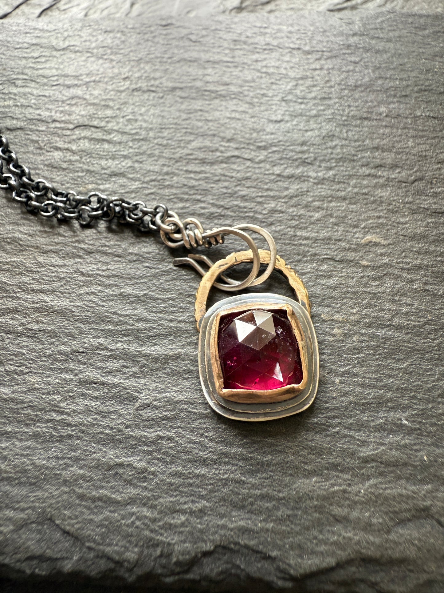 Rhodalite Garnet Necklace