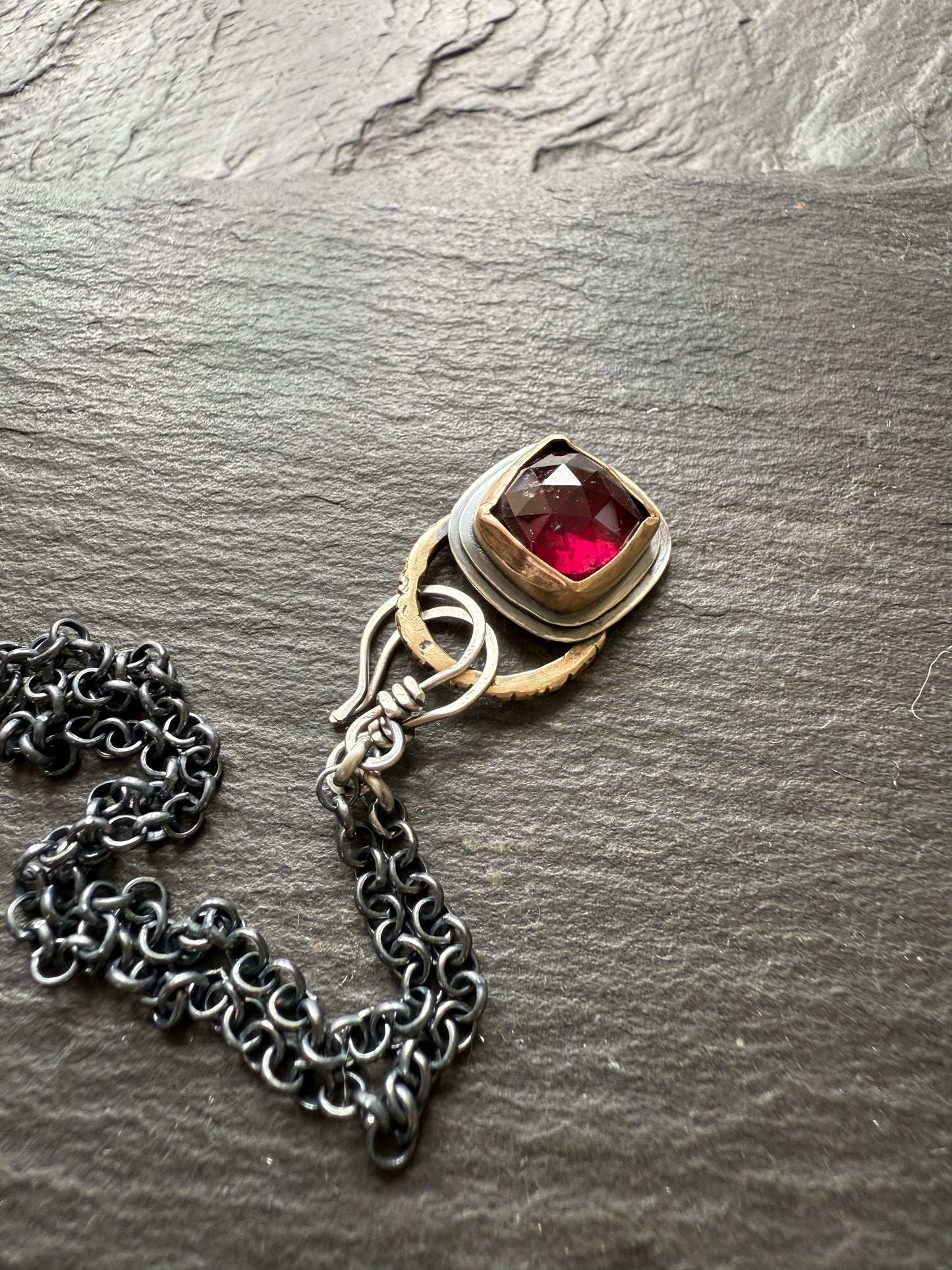 Rhodalite Garnet Necklace