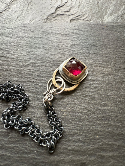 Rhodalite Garnet Necklace