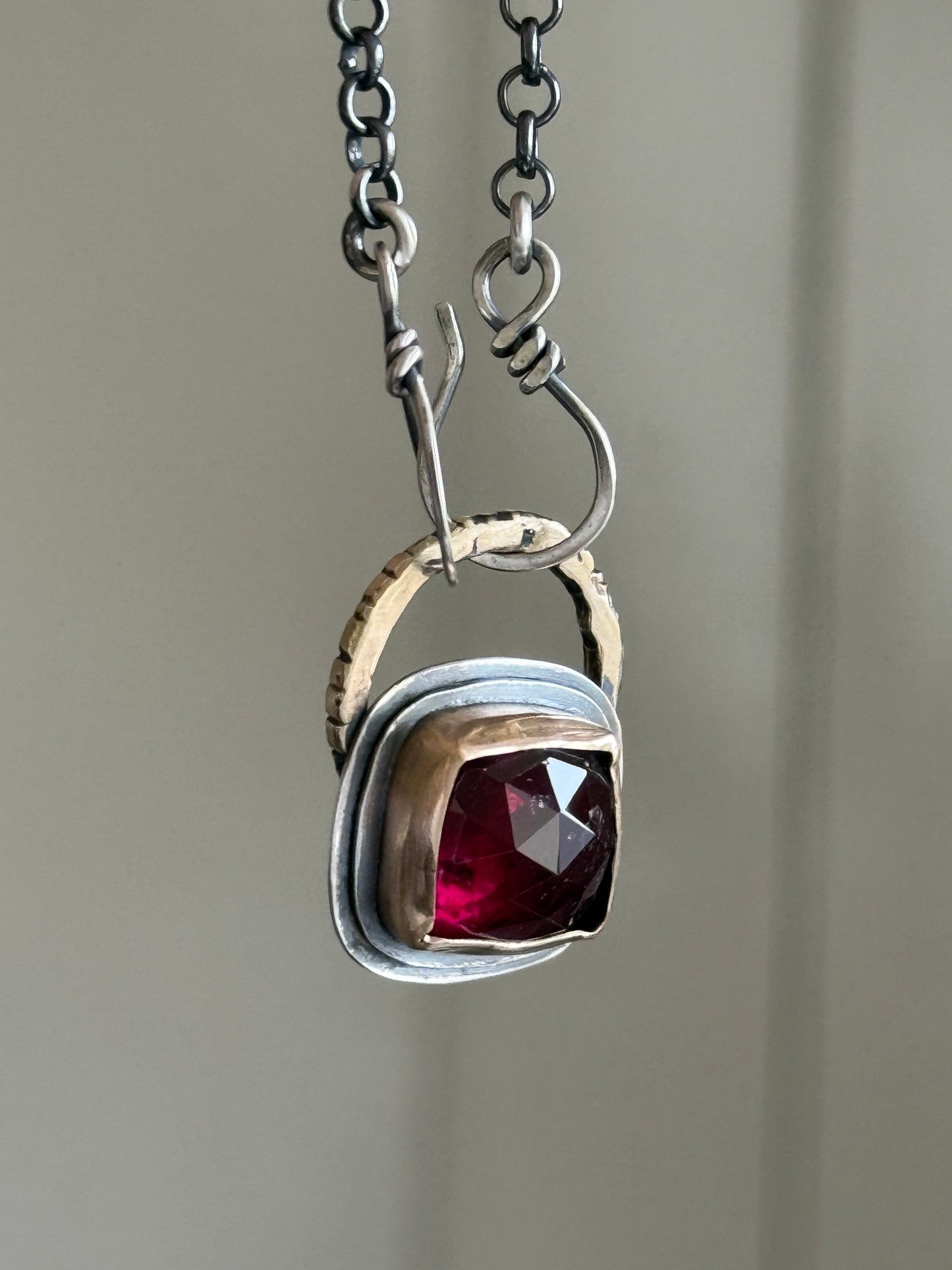 Rhodalite Garnet Necklace