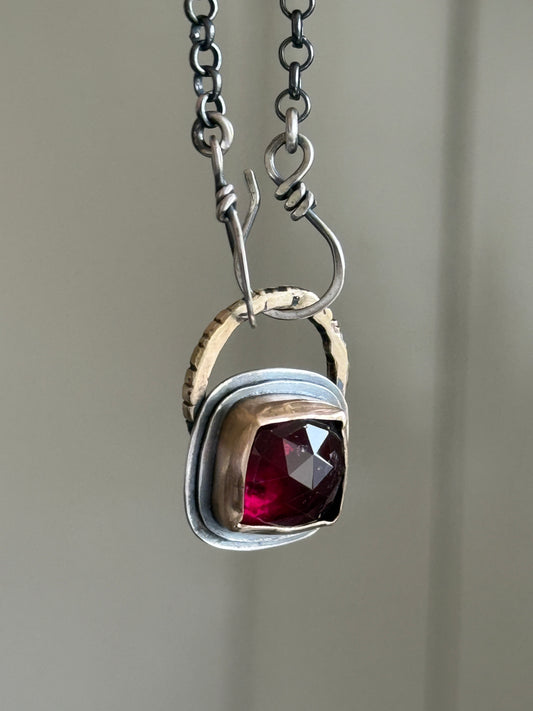 Rhodalite Garnet Necklace